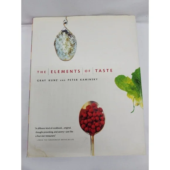 The Elements of Taste - Hardcover By Kunz, Gray - GOOD