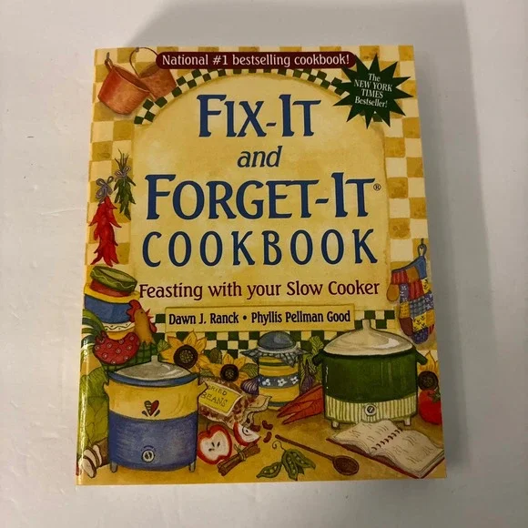 Fix-It and Forget-It Cookbook Slow Cooker Recipes Paperback 2000 Good Rank Cook