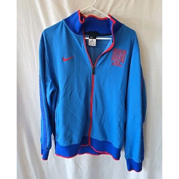 Nike Portugal 2010 Football Soccer Full-zip Training Jacket 377356-411 Size‎ XL