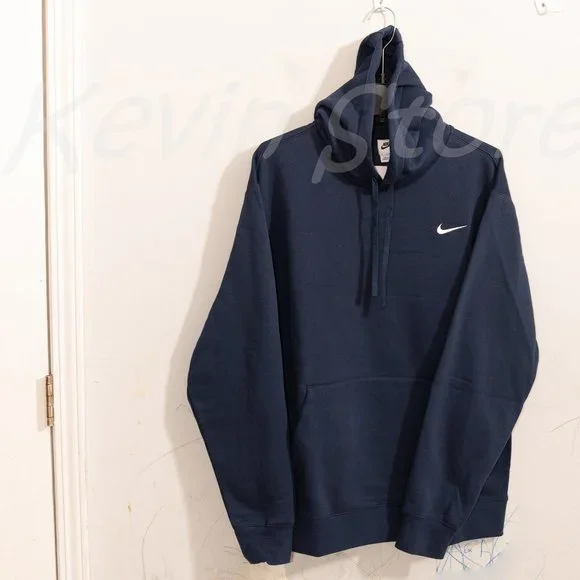 Blue NWT‎ Nike Club Fleece Pullover Hoodie