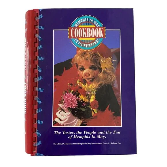 Memphis in May Cookbook 1989 Volume One Southern‎ Food Recipes Tennessee Kitchen