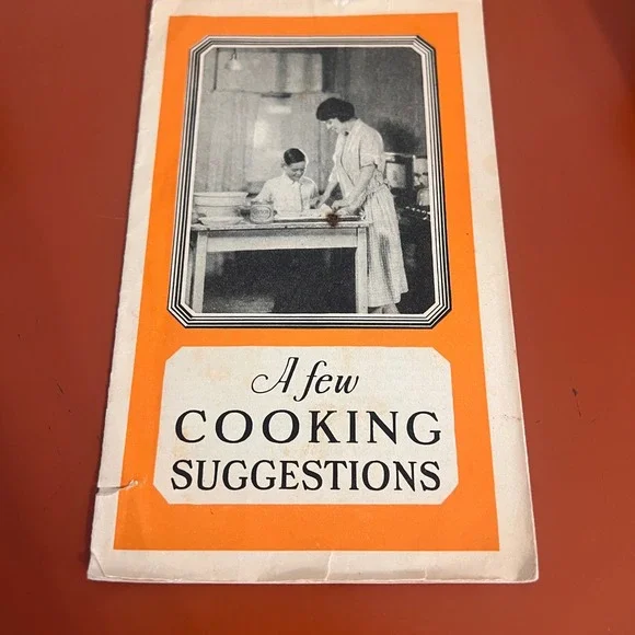 Vintage 1926 Crisco A Few Cooking Suggestions Cookbook Procter & Gamble Recipes