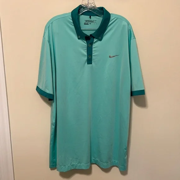 Nike Men’s Blue Golf Performance Polo Shirt / Size XL / Good Pre-Owned Condition