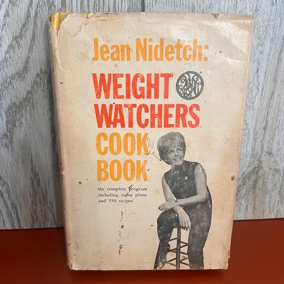 Vintage 1966 Weight Watchers Cook Book Jean Nidetch Hardcover 550 Recipes Retro