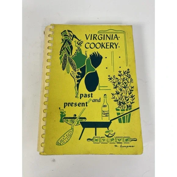 Virginia‎ Cookery Past Present Cookbook Franconia Olivet Episcopal Church 1970