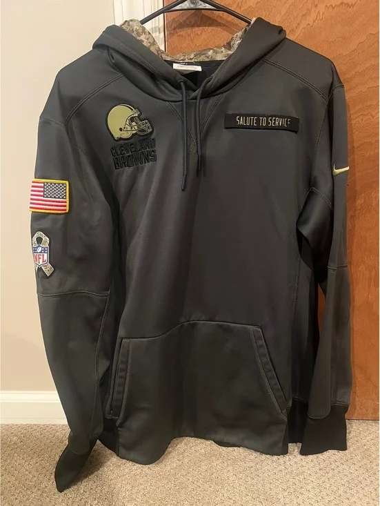 Nike Cleveland Browns Salute to Service Hoodie