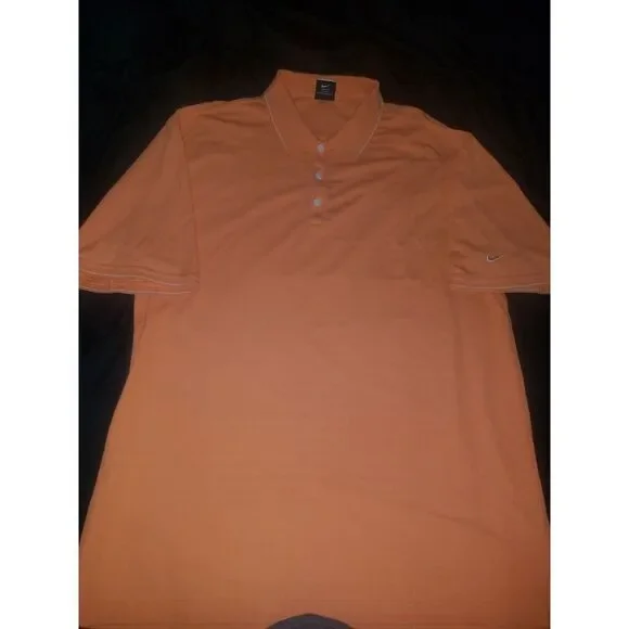 Nike Fit Dry Golf Polo XL‎ ORANGE
