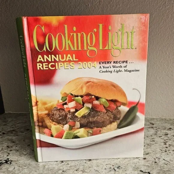NWOT Cooking Light 2004 Hardback Cookbook