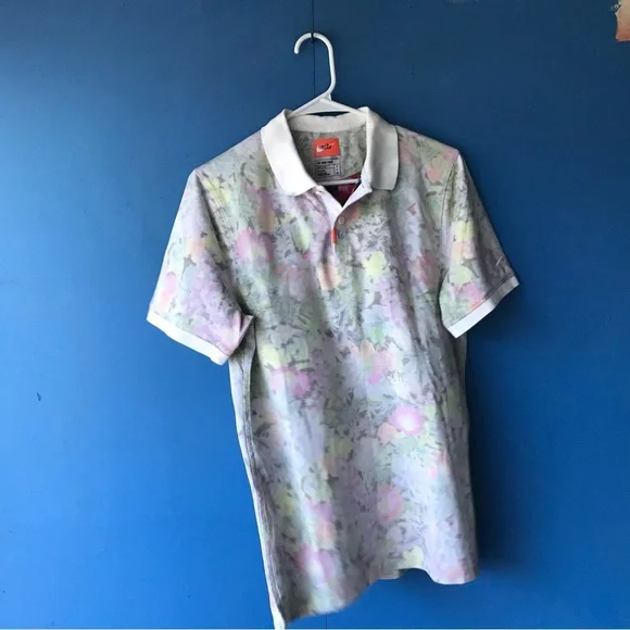 The Nike Polo Men Medium Floral US Open KOEPKA Jason Day Swoosh