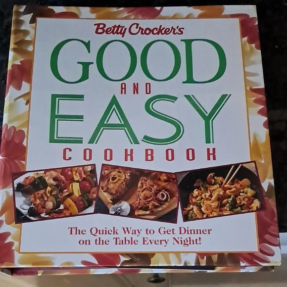Vintage Betty Crocker Good and Easy Cookbook 1996