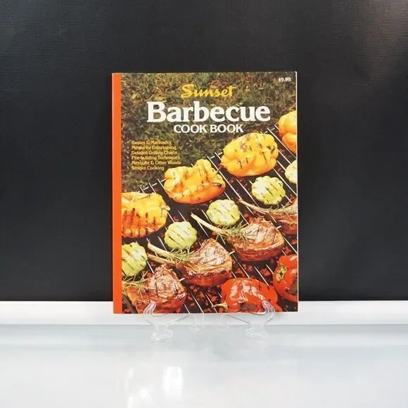 Sunset Magazine Barbeque Cook Book Vintage 1995 Paperback