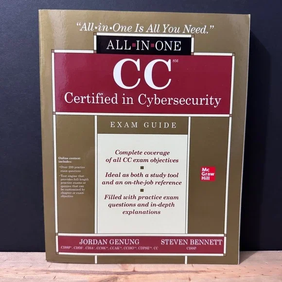 ISC2 CC Certified in Cybersecurity All-in-One Exam Guide (AIO) NEW
