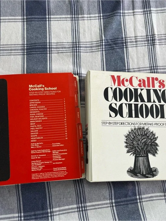 Mccall’s Cooking School Cookbooks