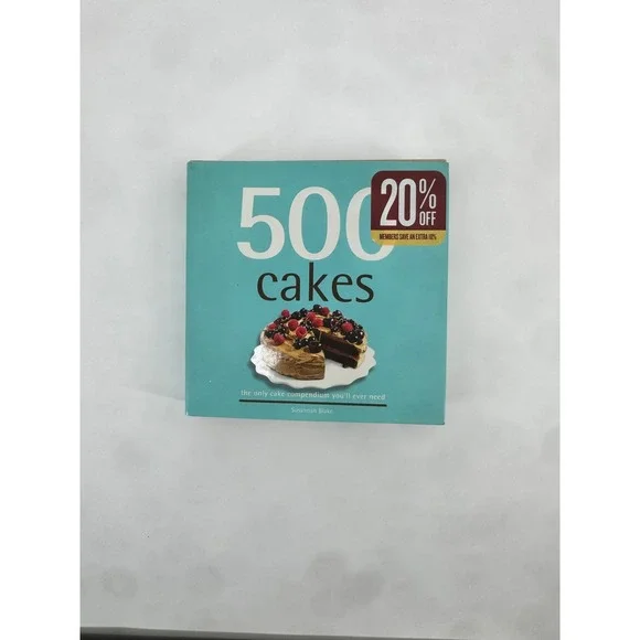 500 Cakes The Only Cake Compendium Youll Ever Need Susannah Blake Cookbook 2008