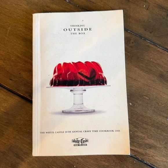 White‎ Castle 10th Annual Cookbook 2001 Thinking Outside the Box Vintage