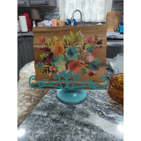 Pioneer Woman Cookbook Holder Willow Floral