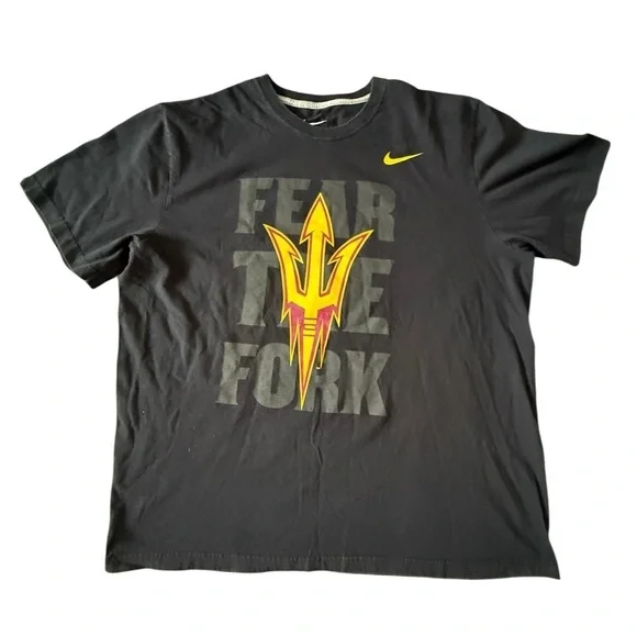 Nike ASU “Fear the Fork” Graphic Tee – Size XXL