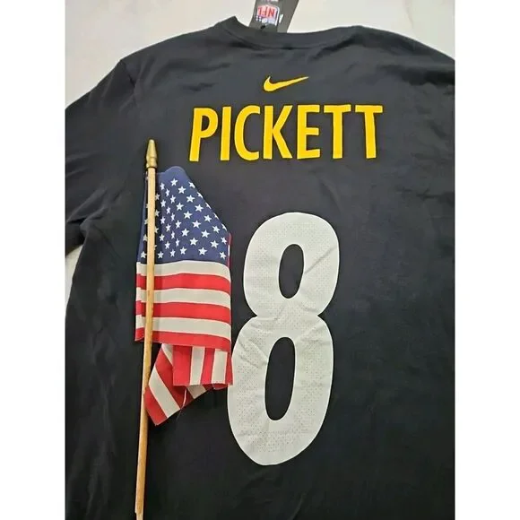 Pittsburgh Steelers The Nike Tee #8 PICKETT Football‎ NFL New Sz Medium