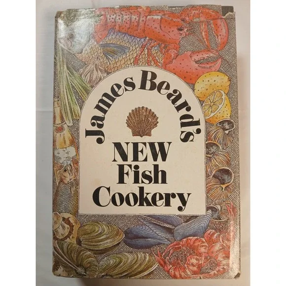 James Beard's New‎ Fish Cookery 1976 - HC/DJ - Little, Brown & Co.