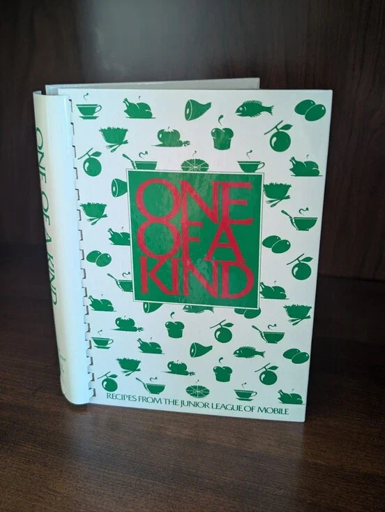 One of a Kind Cookbook Mobile Junior League Southern Cookbook
