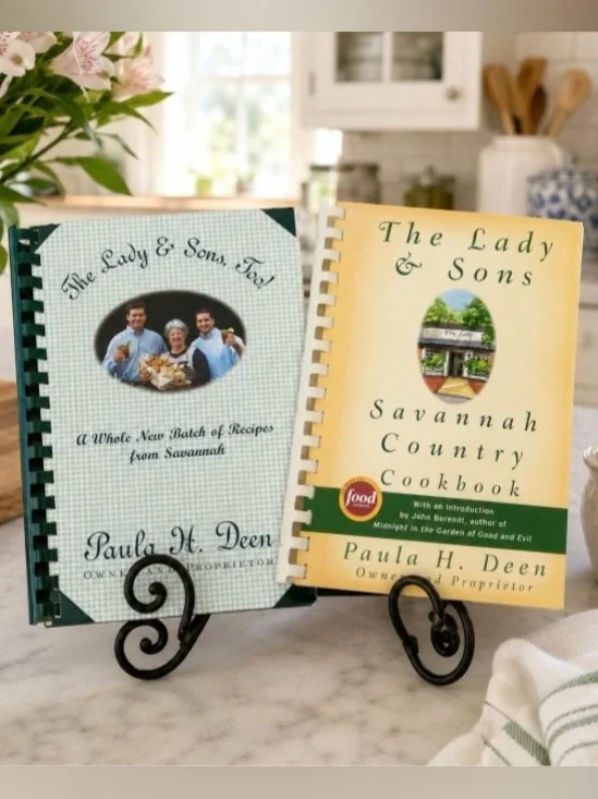 Paula Deen Cookbooks Lady & Sons Savannah Country & Lady & Sons Too Boxed Set
