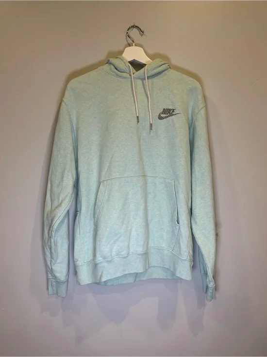 Nike Men's Mint Green Pullover Hoodie