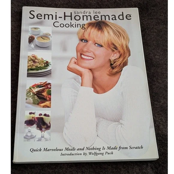 Sandra Lee Semi-Homemade Cooking Cookbook 2002 First Edition Paperback