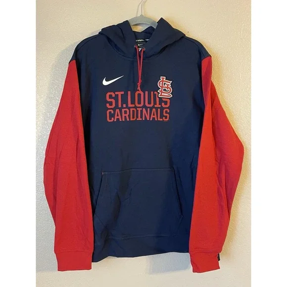Men's 3XL NWOT St. Louis‎ Cardinals Nike Authentic Collection Pullover Hoodie