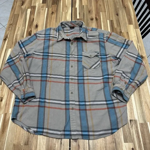 Nike 6.0 Flannel Shirt Mens 2XL Plaid SB Skateboarding Grunge Streetwear Outdoor