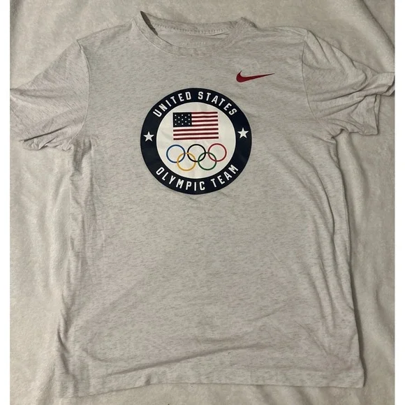 Nike Dri-FIT United States Olympic Team Short Sleeve T Shirt Men's Size Medium