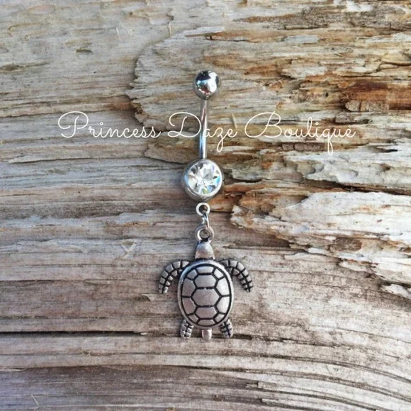 Turtle Belly Button‎ Navel Ring