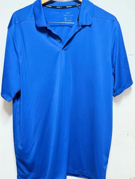 Nike Men’s Dri-FIT Bright Blue Polo