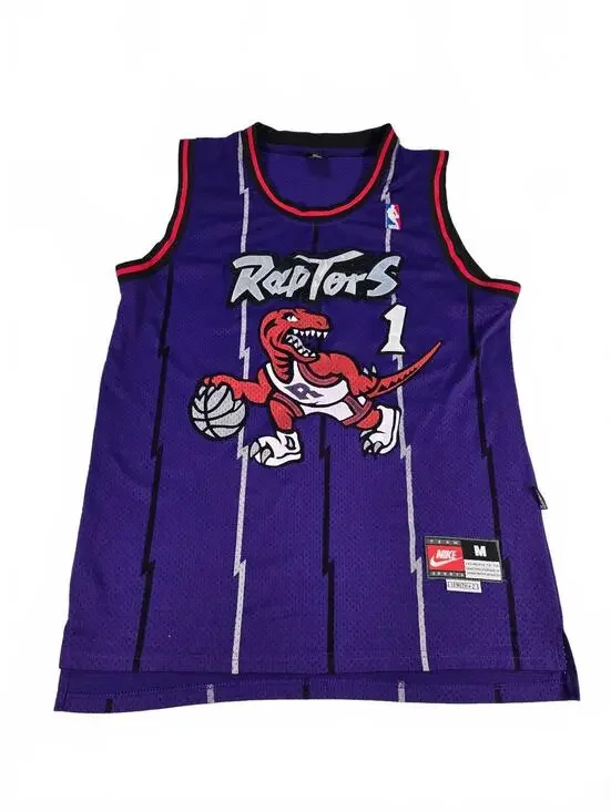 Vintage Nike Tracy McGrady Toronto Raptors Stitched Jersey M