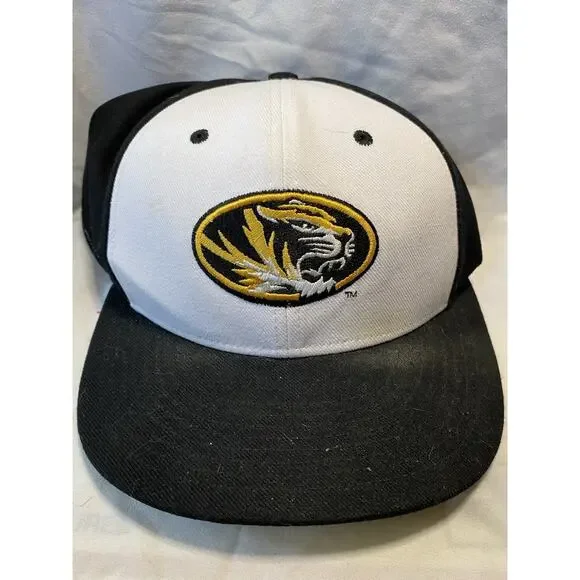 Nike True Dri-Fit Hat Missouri Mizzou Tigers NCAA, Fitted, 8
