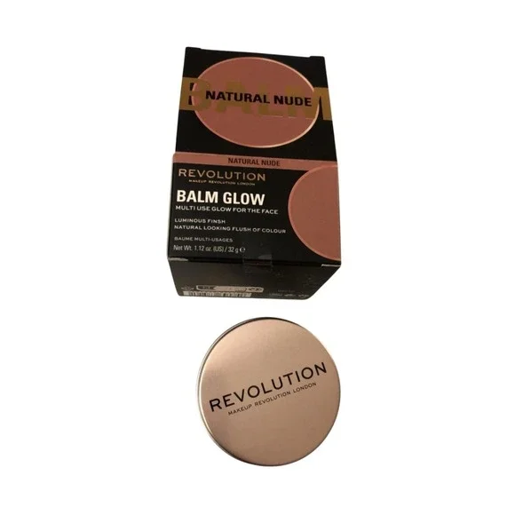 Revolution Balm Glow Natural Nude‎ 1.12 oz Multi Use Face Highlighter Cream