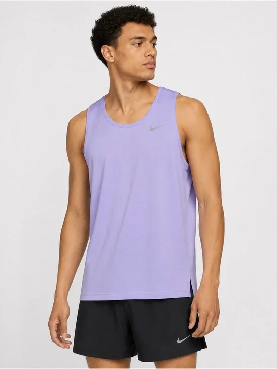 Nike Running Dri-FIT Sleeveless Tank Top Lavender Lilac Men’s Large NWT