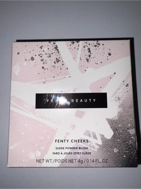 Fenty Beauty Blush Compact — Soft Pink & White Packaging