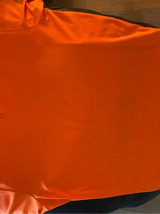 Nike Orange Golf Dri-FIT Pullover