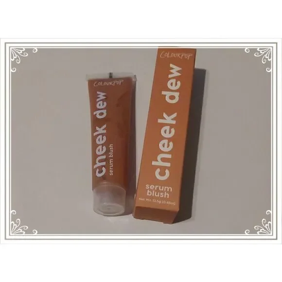 NIB~Colourpop Cheek Dew Serum Blush in Kiss Kiss