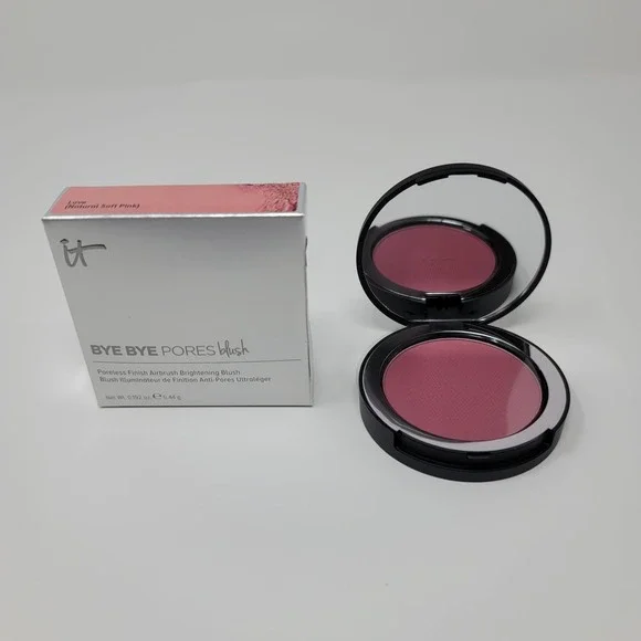 IT Cosmetics Bye Bye Pores Airbrush Blush 0.192 oz‎ Love Natural Soft Pink New