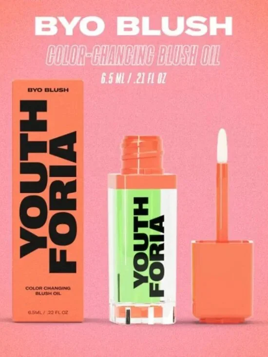 Youth foria BYO Color Changing Blush Oil