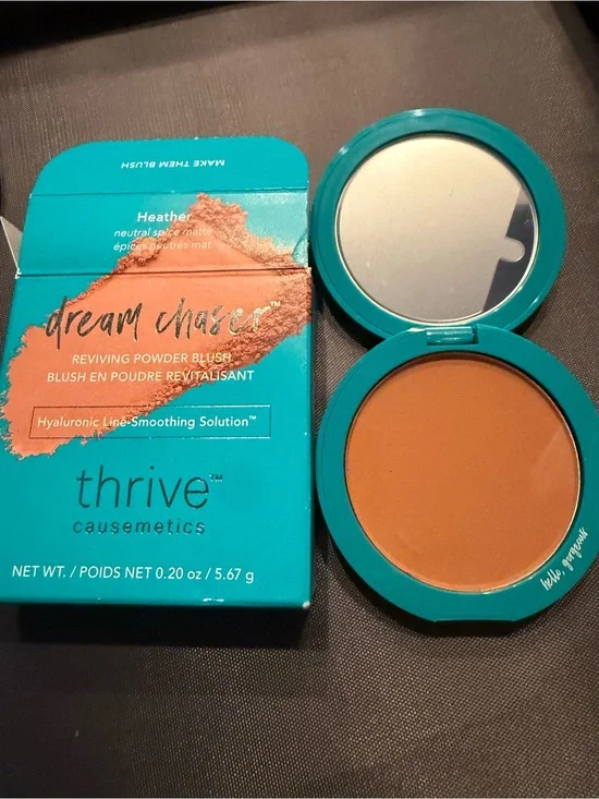 *NIB .20oz* Heather- thrive causemetics Dream Chaser Powder Blush