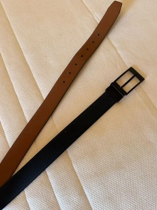 Mens Nike reversible belt