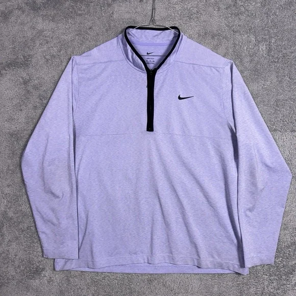 Nike Dri-FIT Victory Half-Zip Golf Top Pullover Heather Men's 2XL XXL DH1261-814