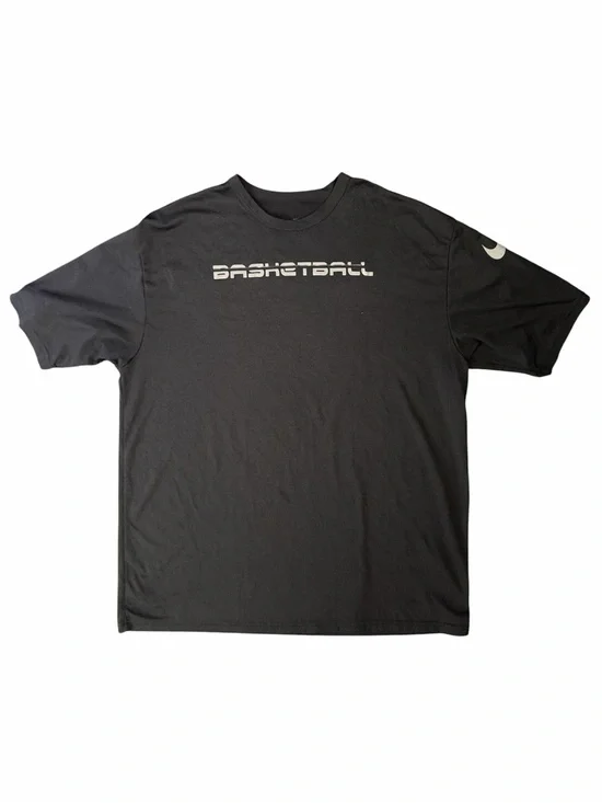 Vintage Nike Basketball Training T-Shirt Men’s XL Black Athletic Performance Tee