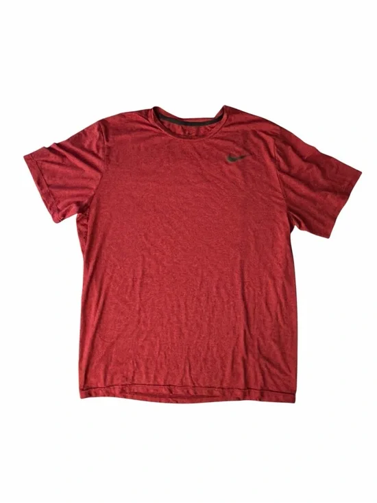 Nike Dri-FIT Men’s XL Red Heather Athletic Performance Training Shirt