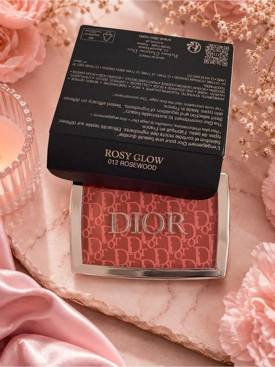 Dior Rosy Glow Blush 012 Rosewood - Warm Rosewood Pink