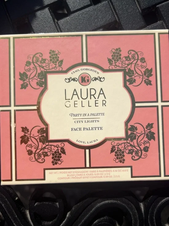 Laura Geller Pink and Cream City Lights Face Palette