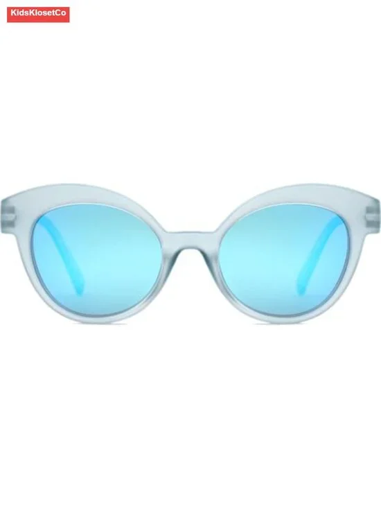 Kids Polarized Round Sunglasses UV400 Protection Lightweight Durable