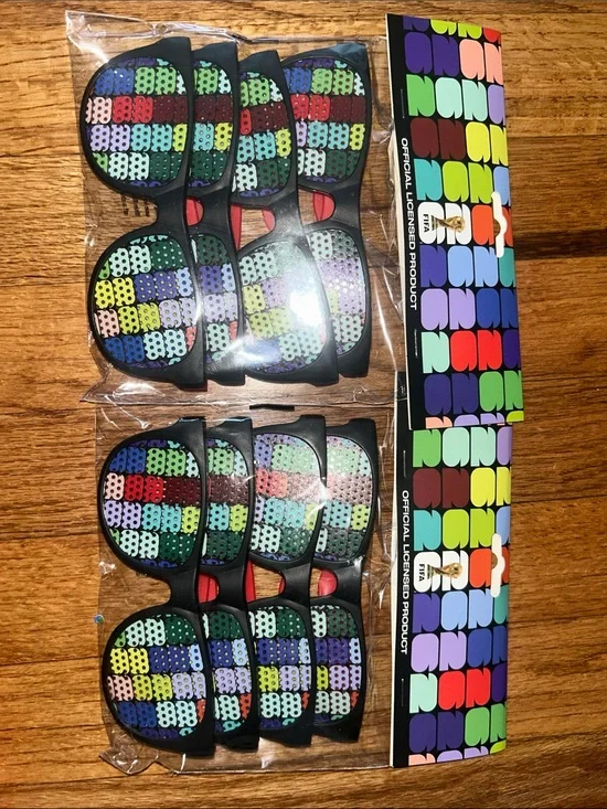 FIFA World Cup Billboard Sunglasses / 8 Total NWT